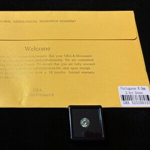 2.0ct Green Moisannite Stone